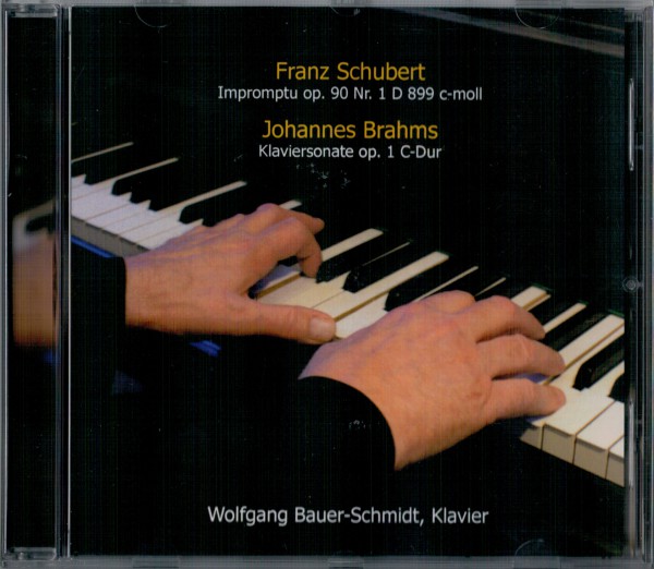 Schubert op 90/1, Brahms op 1 - Wolfgang Bauer-Schmidt